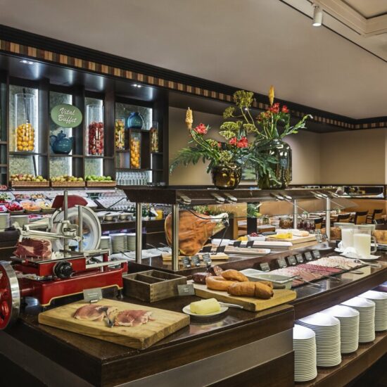 Frühstücksbuffet im Grand Elysée Hotel Hamburg