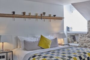 Zimmerbeispiel des Feature Rooms im Monachyle Mhor Hotel - Foto (c) MHOR